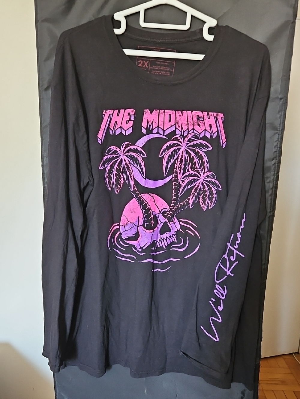 The Midnight Vampire Skull Longsleeve